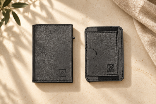 Introducing The Sets: Two Full-Grain Leather Wallet Pairings by Miravane